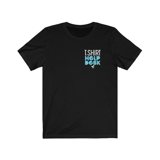 Tshirt Help Desk Left Chest Logo Tee